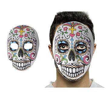 Amazon.co.jp: 死者の日 シュガースカル マスク メキシカン
